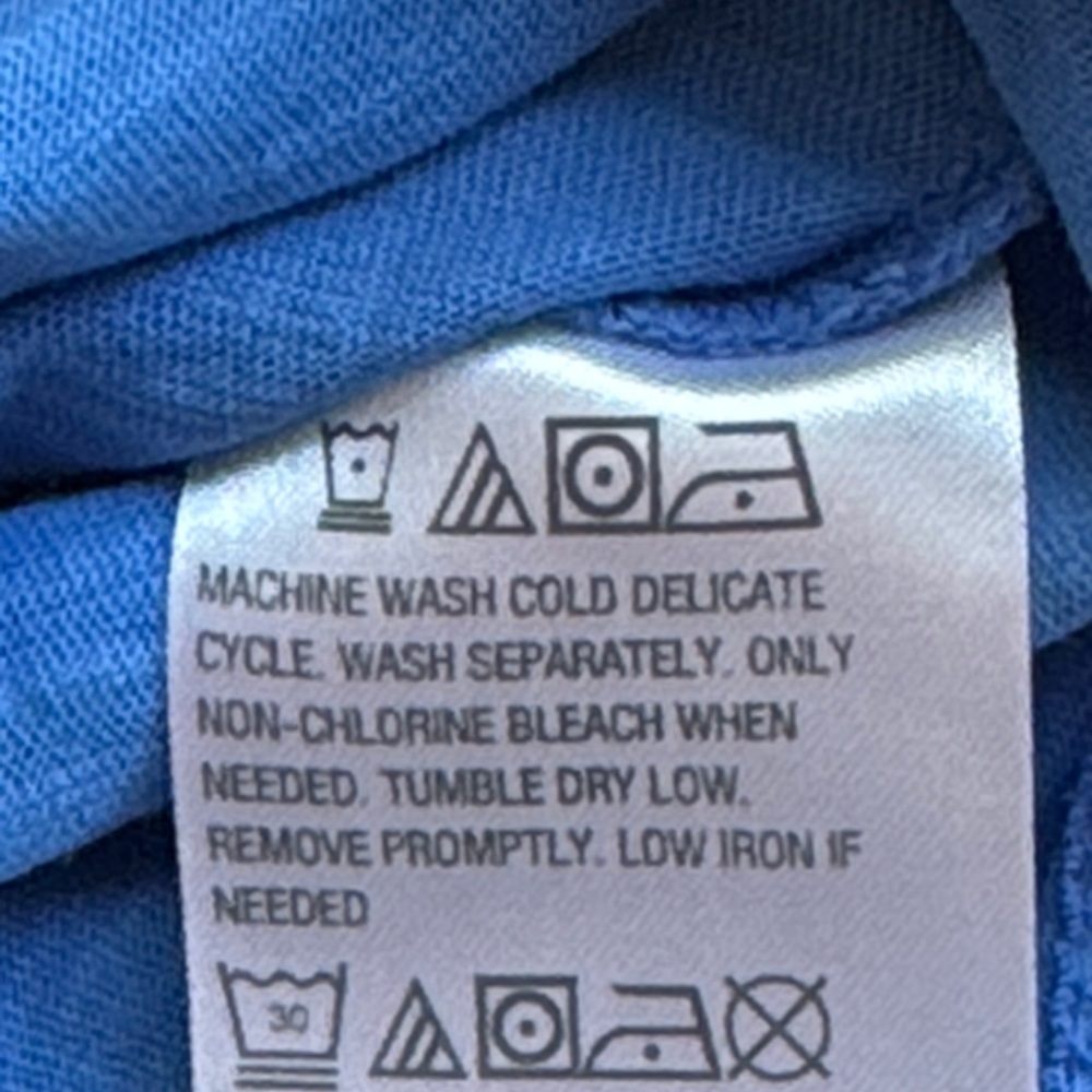 Brand New Susan Graver Sky Blue Embroidered Tank Top - Picture 8 of 13